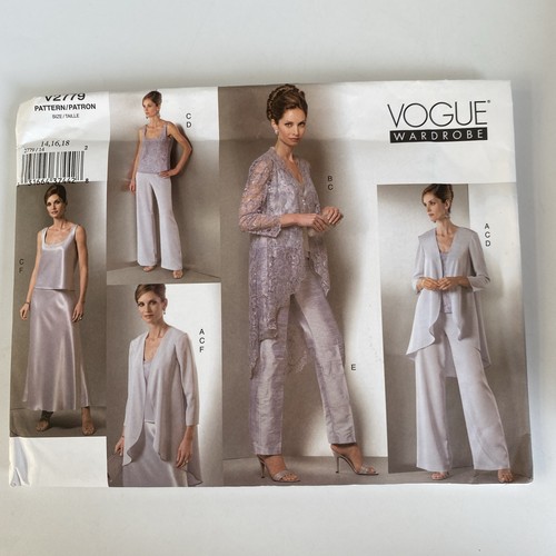 Vogue v2779 sewing pattern - sewing,