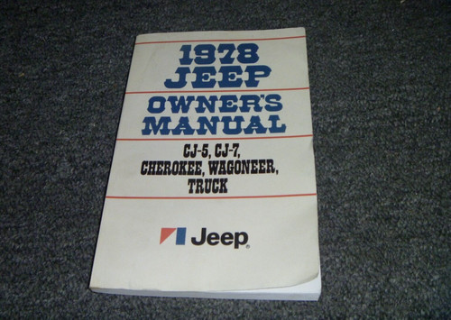 1978 jeep cherokee owner - cherokee,