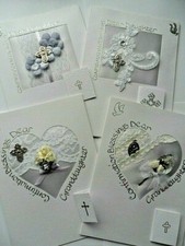 Confirmation cards for Daughter/ Granddaughter hand made luxury  cards