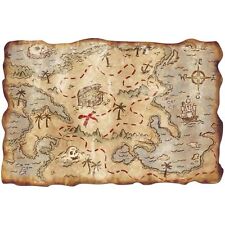High Quality Pirate Party Pin The Flag Treasure Map Children Kids Fun Game