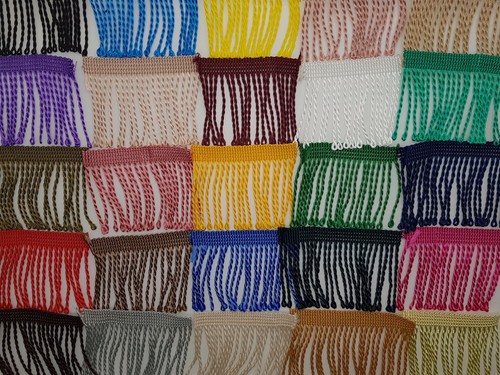 Fine bullion fringe 60mm - bullion,