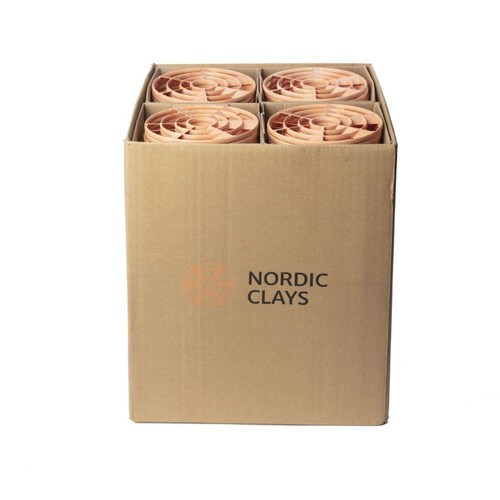 Nordic clay bio clays - clay, (orange)