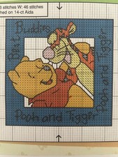 Disney’s Winnie The Pooh & Tigger Mini Cross Stitch Card Kit