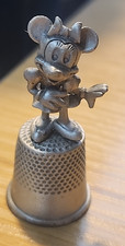 Disney Collectible Pewter Thimble with Minnie Mouse