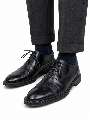 Black oxford shoes formal shoe - black,