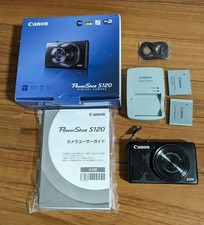 Canon PowerShot S120 Black 12.1MP Digital Camera Tested in BOX [ Very good ] #68