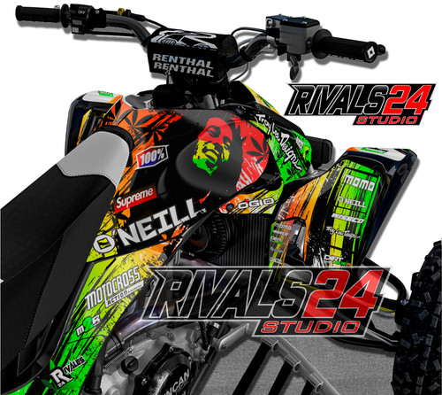 Honda trx 450r 450er graphics - honda,