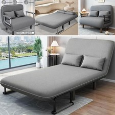 Double Fabric Sofa Bed Sleeper
