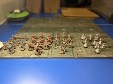 W40k Necromunda Gangs Goliath Escher Cawdor Delaque X4 = 40 Figures Painted