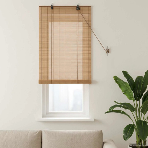 Walplus brown bamboo - walplus, roller