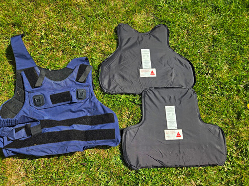 Blue body armour - body, stabvest