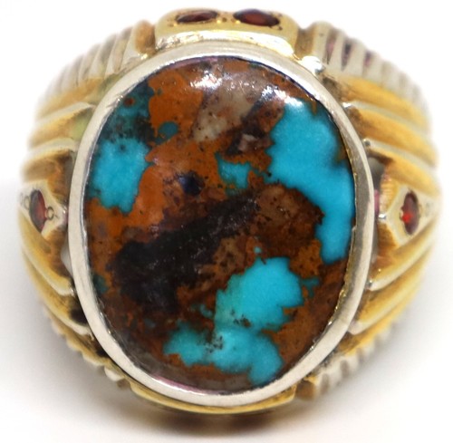 Turquoise blue handmade 925 - handmade,