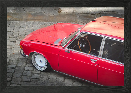 Red bmw 1970s - red,