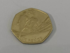 2012 Olympic 50p Coin -  Triathlon