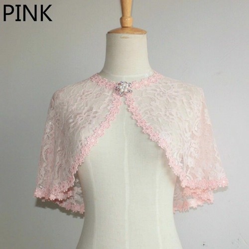 Bridal lace shrug - shrug, cape