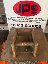 Excavator breaker/ attachment headstock,  30mm  pins, Martins MH100 q/h.£150+VAT