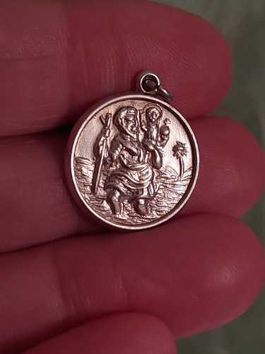 Vintage silver christopher - vintage, st