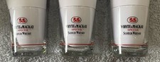 3x Vintage Whyte & Mackay Whisky Tumblers - ‘Danger Before Level Drops’ - VGC