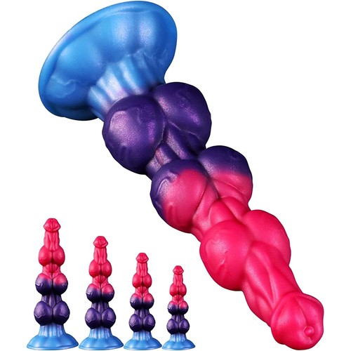 Realistic knot dildo anal plug - anal,
