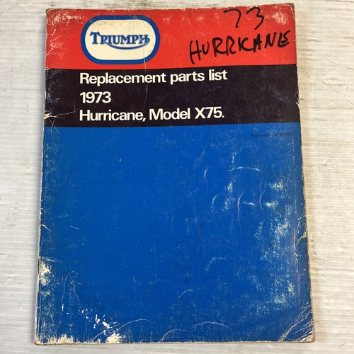 1973 triumph hurricane x75 - triumph,