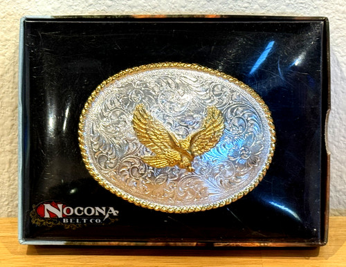 New nocona belt - co., silver