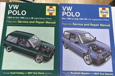 VW POLO 1982 to 1990/ 90-94