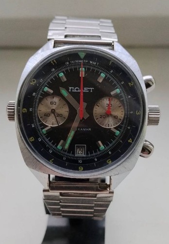 Vintage soviet chronograph - vintage,