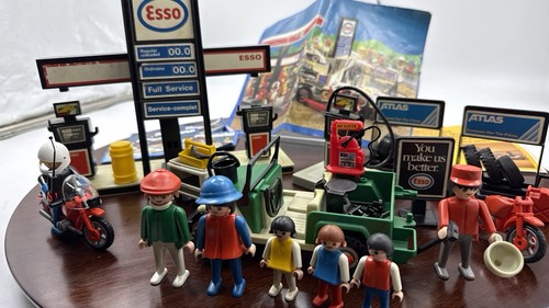 Vintage playmobil esso - playmobil, gas