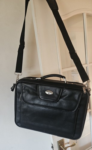 Antler black leather - antler, laptop
