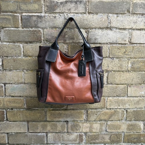 Fossil cow hide leather - cow,