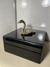 New Large Black Gold Snake
