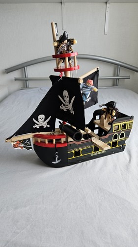 Barbarossa wooden pirate ship - barbarossa,