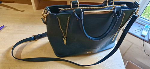 Dune green faux - faux, tote