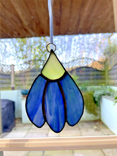 Stained glass suncatcher - stained,