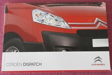 (2010) CITROEN DISPATCH COMBI ESTATE (2007 - 2011) OWNERS MANUAL - HANDBOOK.