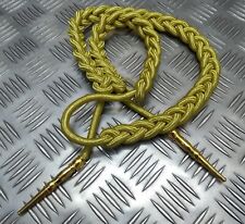 Bahrain Half Aiguillette NG & Officers Ceremonial Lanyard Metallic Gold Tip Ends