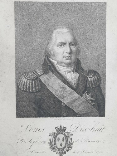 Louis dix eight kings - kings, france