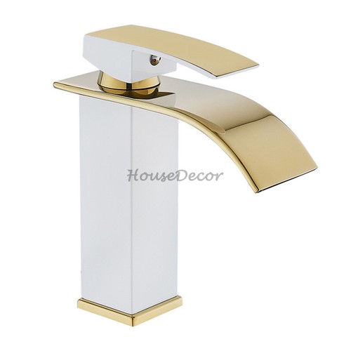 Modern waterfall spout - modern, tap