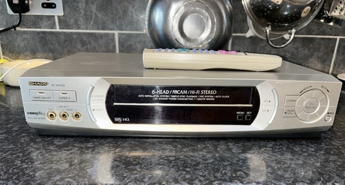 Vintage sharp vhs - vintage, video