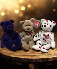 TY Beanie Babies 3 Bears