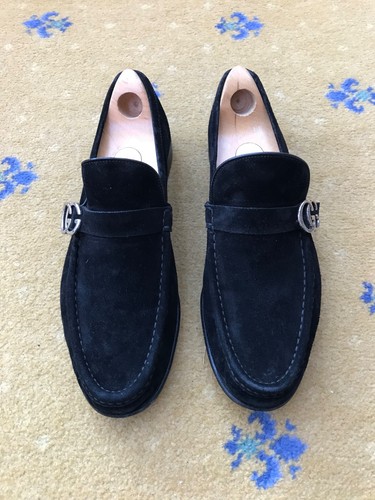 Gucci loafers suede shoes - suede,