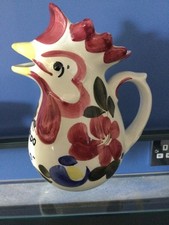 Carafe rooster pitcher jug Rircordo di Jesolo very good condition