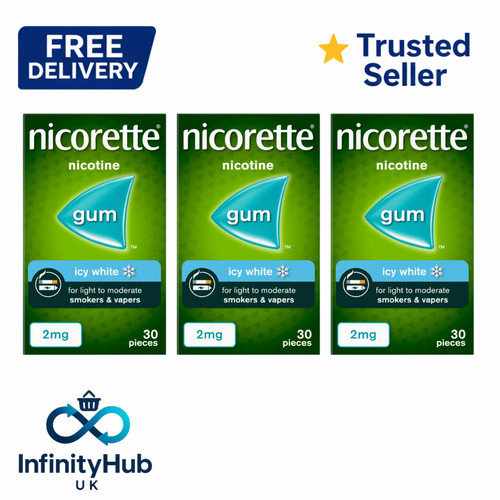 Nicorette icy white 2mg - 3x,