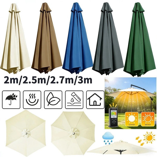 Large parasol umbrella - 2m,