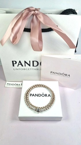 Pandora cream leather double - pandora,