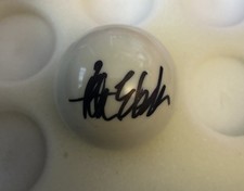 Peter Ebdon Hand Signed White