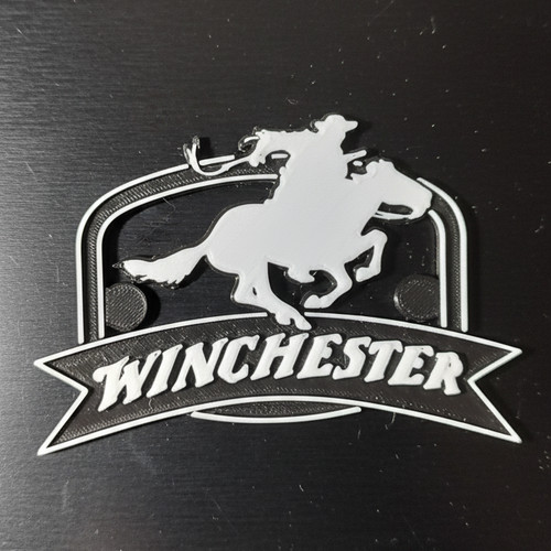 Winchester magnetic badge - winchester,