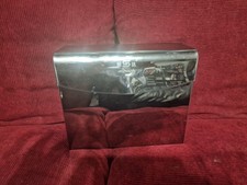 Chrome Post Box     Modern    Excellent Condition