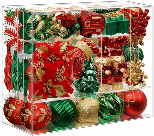 135pcs christmas tree - christmas,