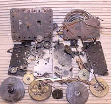 'O' SCRAPYARD Joblot of 'O' gauge Clockwork Motor Parts & Spares See Photos